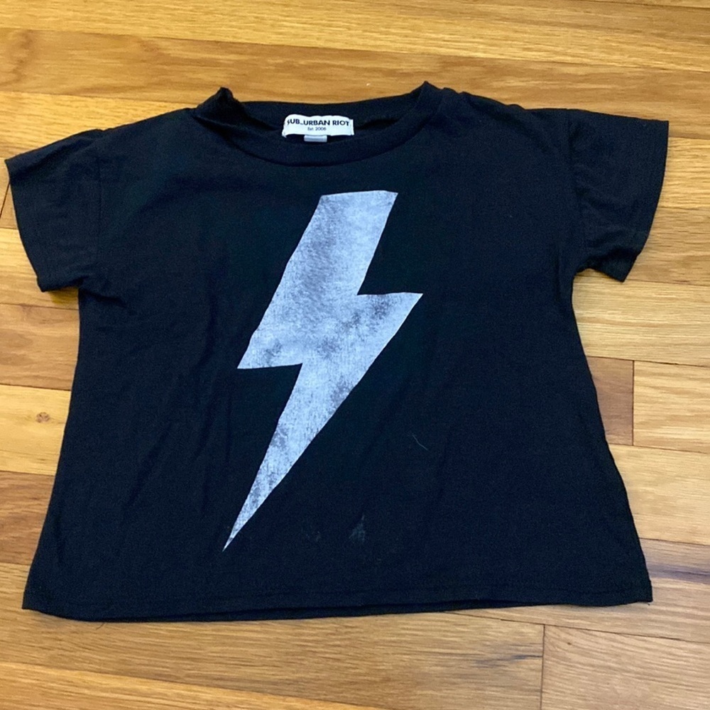 Sub_Urban Riot Junior Girl’s Black AC/DC T Shirt Size S